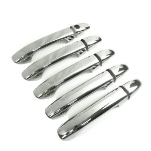 Mercedes Sprinter W907 Door Handle Cover - Omac - 10 Pcs - Gloss Silver - 2018 Mercedes Sprinter W907 Door Handle Cover - Omac - 10 Pcs - Gloss Silver - 2018